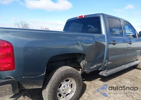 2007 Chevrolet Silverado 2500Hd Lt1 из США, поврежденный, VIN 1GCHC23K57F526022
